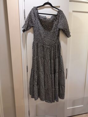 Orange Creek Midi Dress,L